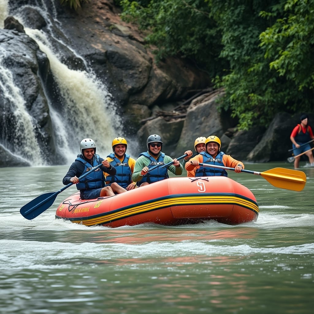 Paket Rafting + Menginap